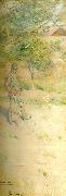 Carl Larsson tradgardsbild USA oil painting artist